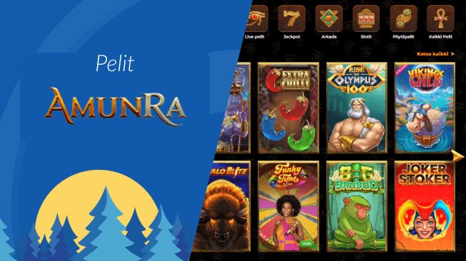 AmunRa Casino pelit