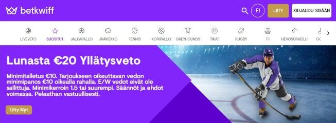 Betkwiff Casino vedonlyönti