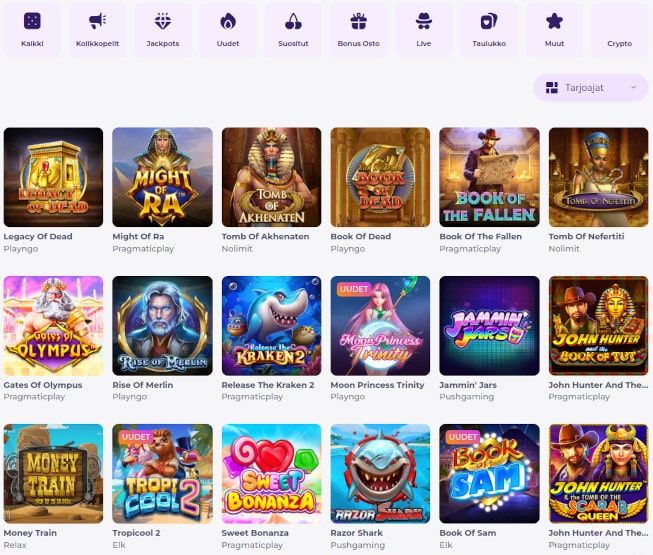 BitReels Casino pelit