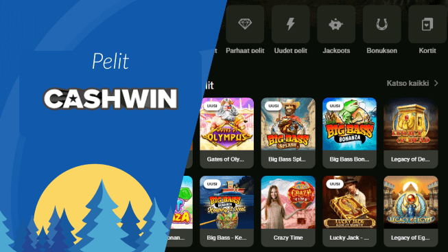 Cashwin Casino pelit