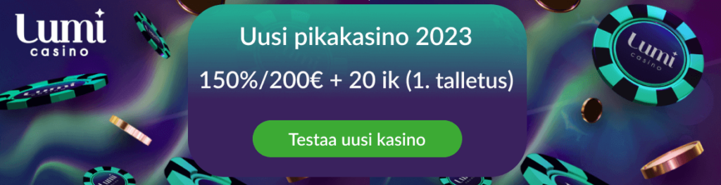 Uusi kasino 2023 - Lumi