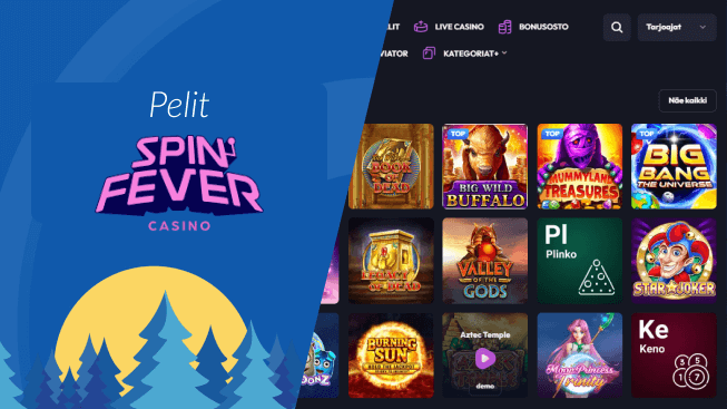 SpinFever Casino pelit