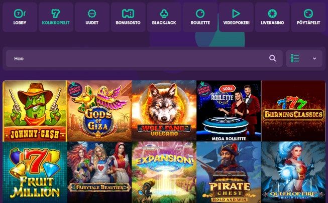 Turbico Casino pelit