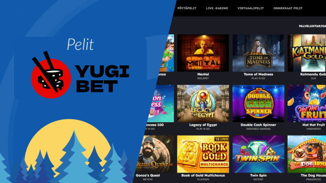 Yugibet Casino pelit