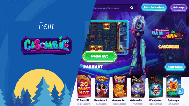 Casombie Casino pelit