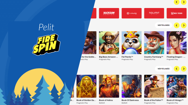 FireSpin Casino pelit