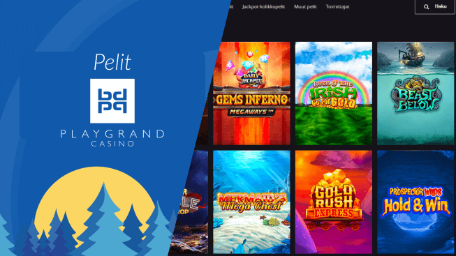 PlayGrand Casino pelit