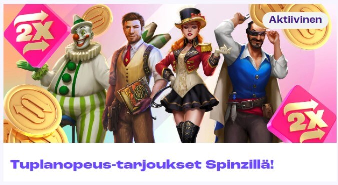 Spinz Tuplanopeus-kampanja