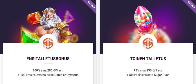 TonyBet Casino bonus