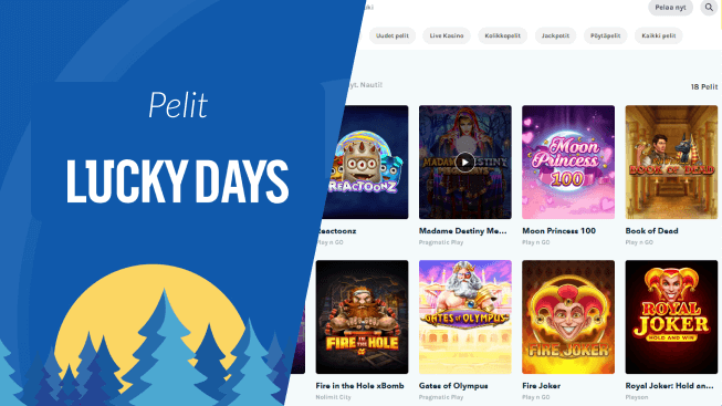 Lucky Days Casino pelit