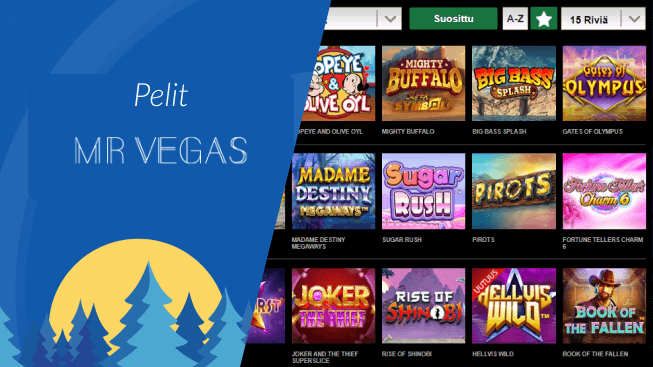 Mr Vegas Casino pelit