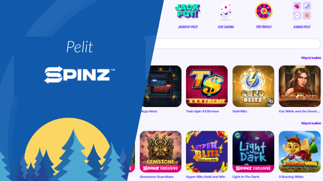 Spinz Casino pelit