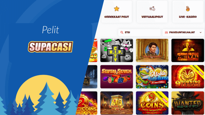 SupaCasi Casino pelit