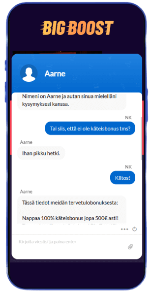 Big Boost Casino aspa