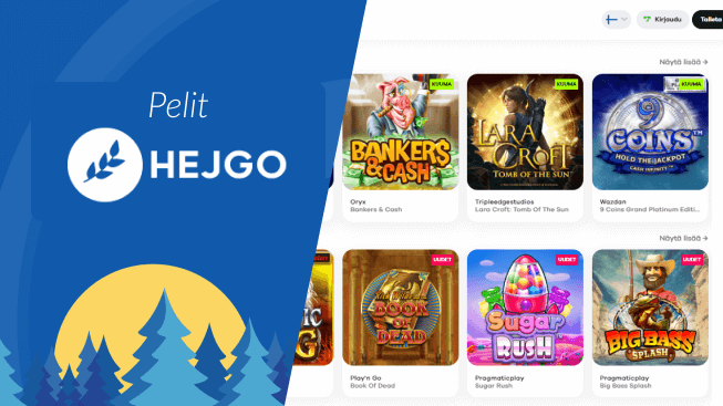 Hejgo Casino pelit