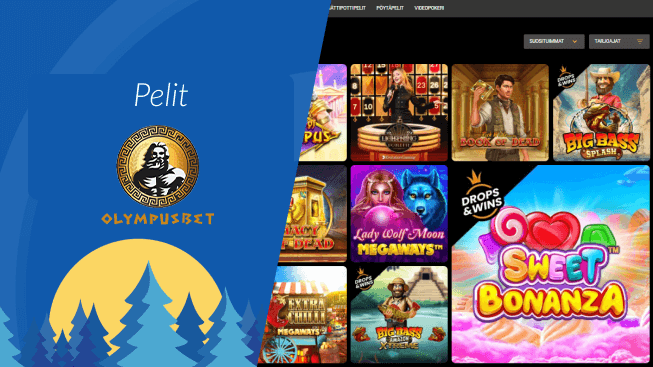 OlympusBet Casino pelit