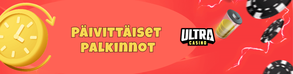 Päivittäiset palkinnot Ultra Casinolta