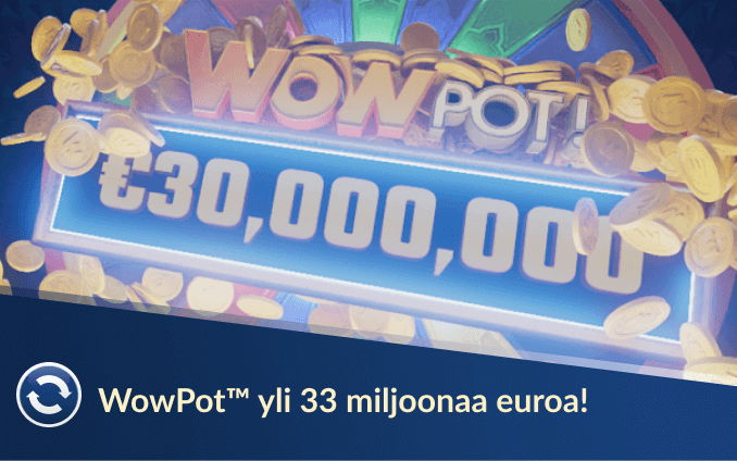 WowPot yli 33 miljoonaa euroa!