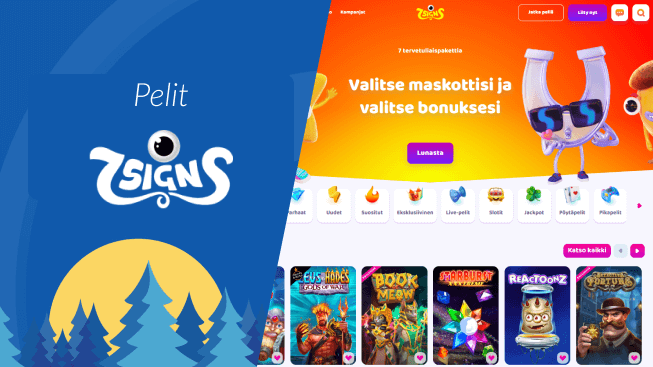 7Signs Casino pelit