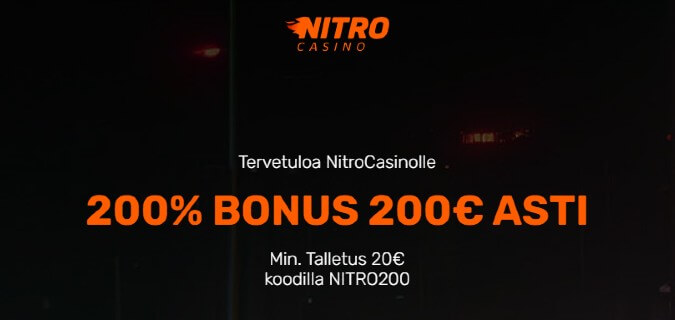 Nitro Casino bonus