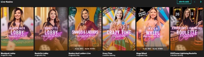 Nitro Live Casino