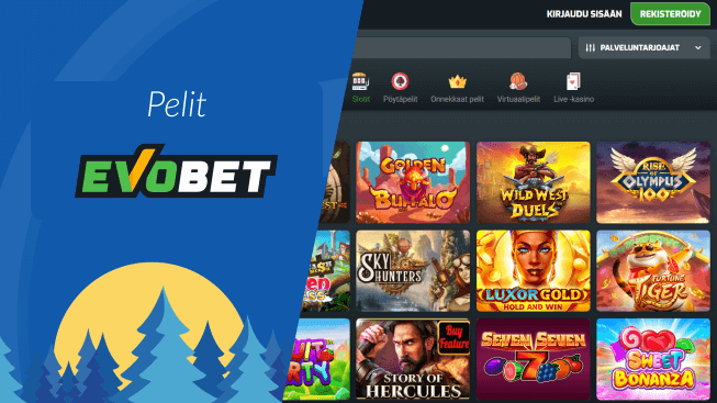 Evobet Casino pelit