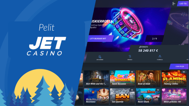 Jet Casino pelit