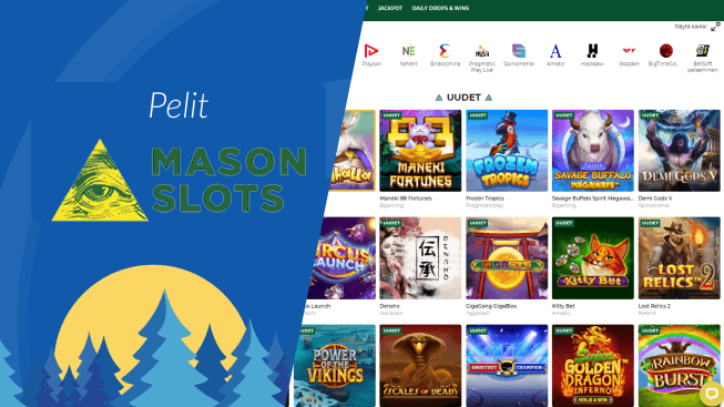 Mason Slots Casino pelit