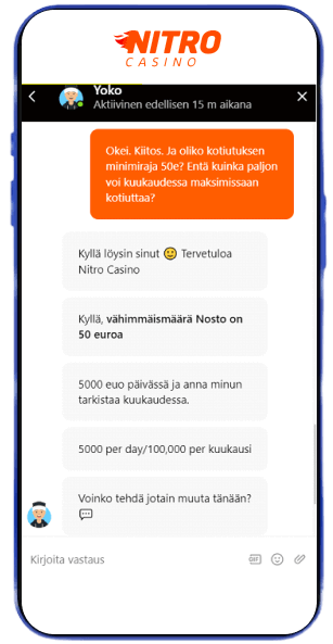 Nitro Casino aspa
