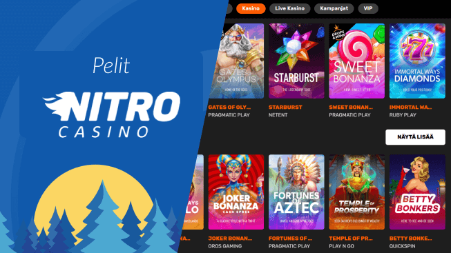 Nitro Casino pelit