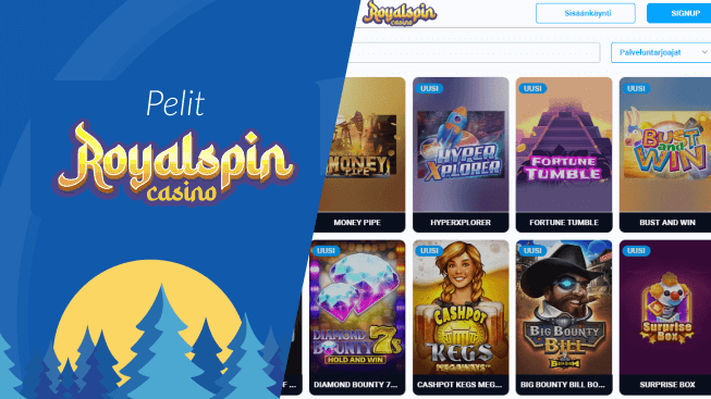 RoyalSpin Casino pelit