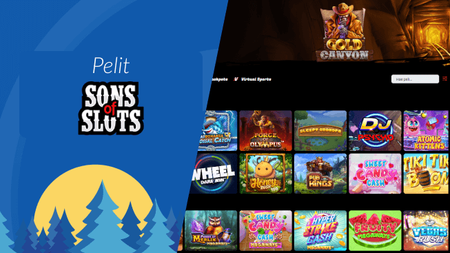 Sons of Slots Casino pelit