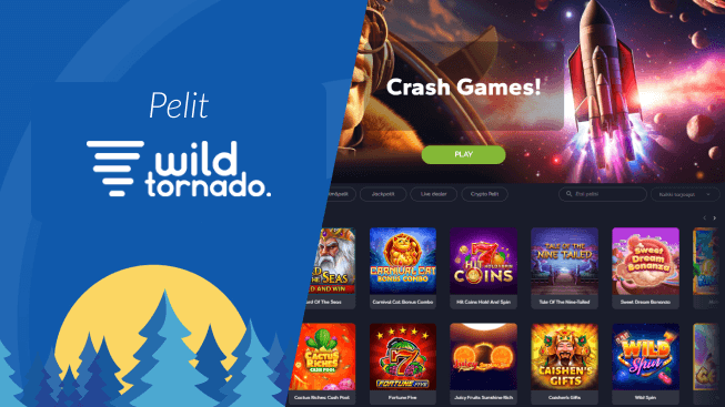 Wild Tornado Casino pelit