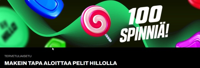 Hillo Casino bonus antaa ensitalletuksella 100 ilmaiskierrosta. Hillo Casino bonus antaa ensitalletuksella 100 ilmaiskierrosta.