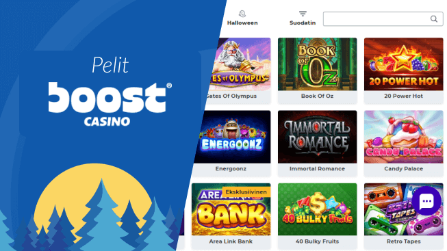 Boost Casino pelit