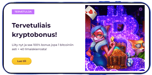 Foxy Play Casino kryptobonus