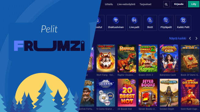 Frumzi Casino pelit