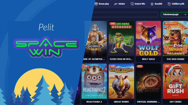 SpaceWin Casino pelit