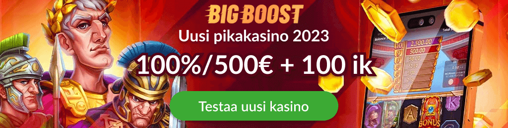 Uusi kasino 2023 - Big Boost