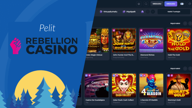 Rebellion Casino pelit