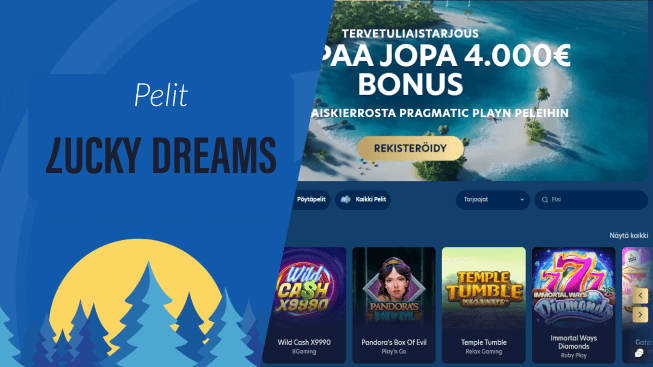 Lucky Dreams Casino pelit