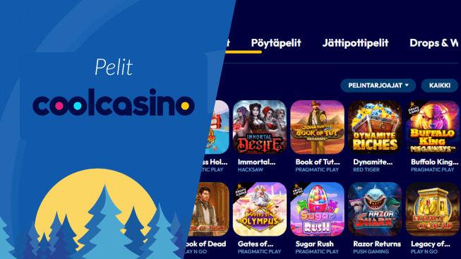 CoolCasino pelit