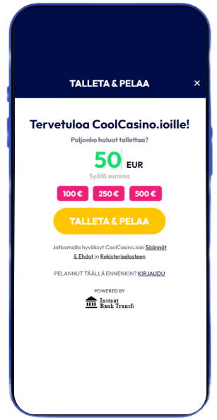 CoolCasino talletus