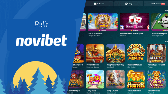 Novibet Casino pelit