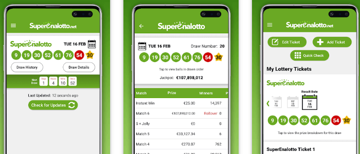 SuperEnalotto app