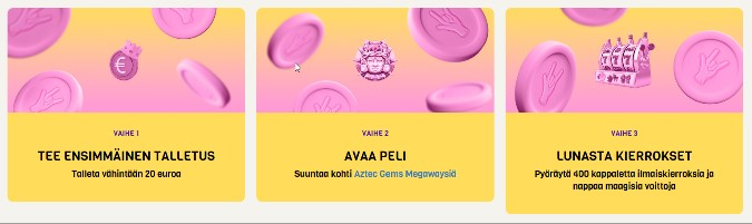 Lysti Casino bonus