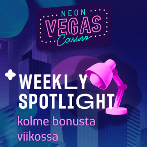 Weekly Spotlight tarjoaa kolme bonusta viikossa