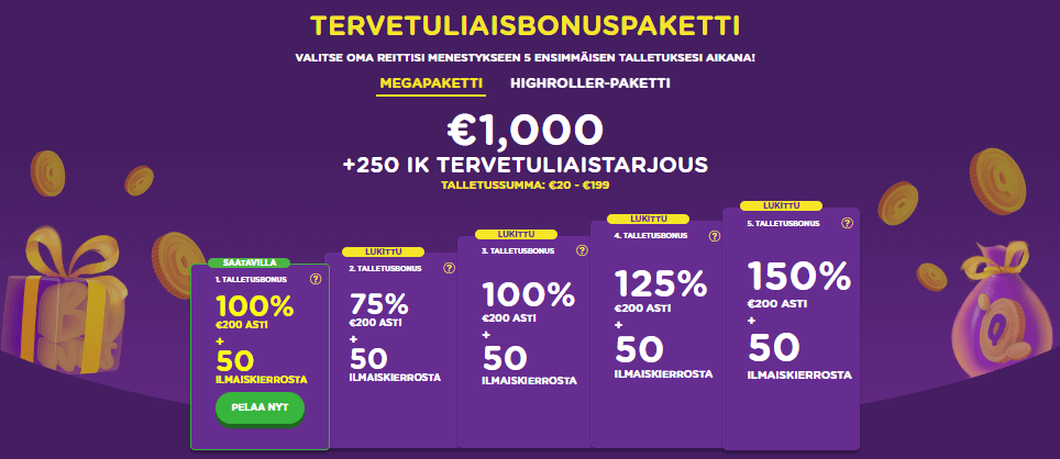 CasiQo Casino bonus