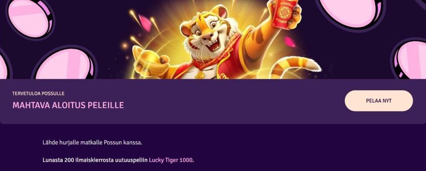 Possu Casino bonus