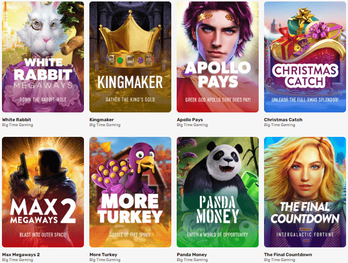 Big Time Gaming pelit